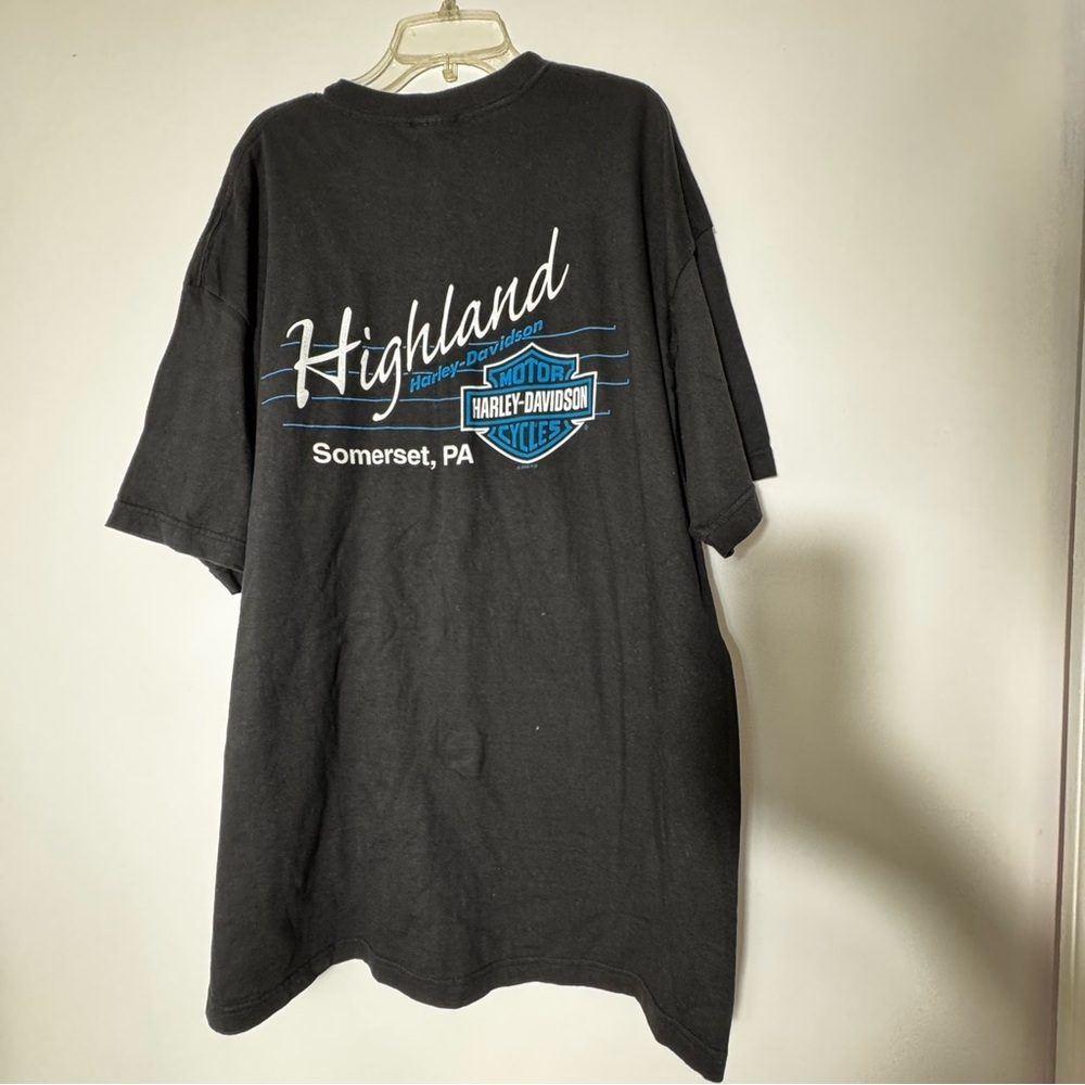Harley Davidson T-Shirt Somerset PA Mens Size XL Vintage - Picture 5 of 5